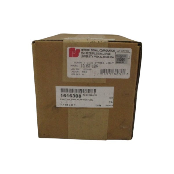 FEDERAL SIGNAL 151XST-120R SER. B 120VAC NSFS