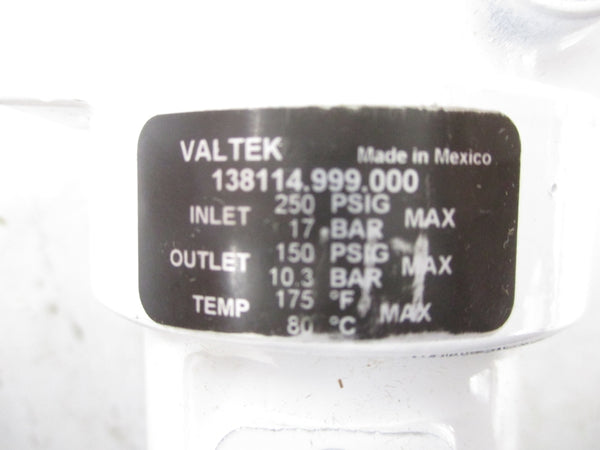 VALTEK 138114.999.000 250PSI NSMP