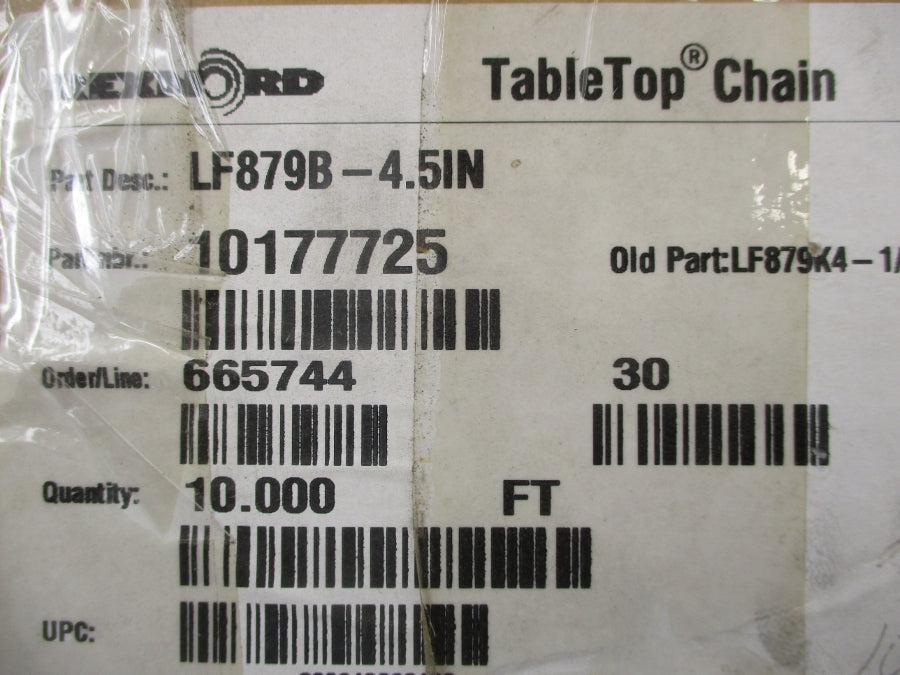 REXNORD LF879B-4.5IN 10177725 10' NSMP