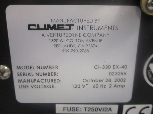 CLIMET CI-330 EX-40 120V 2A NSNP