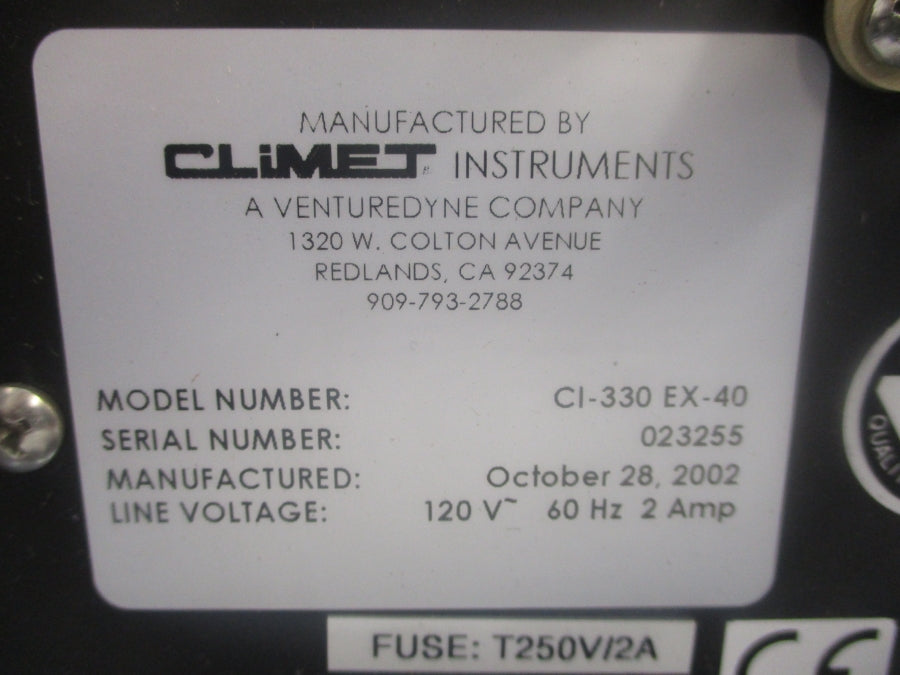 CLIMET CI-330 EX-40 120V 2A NSNP