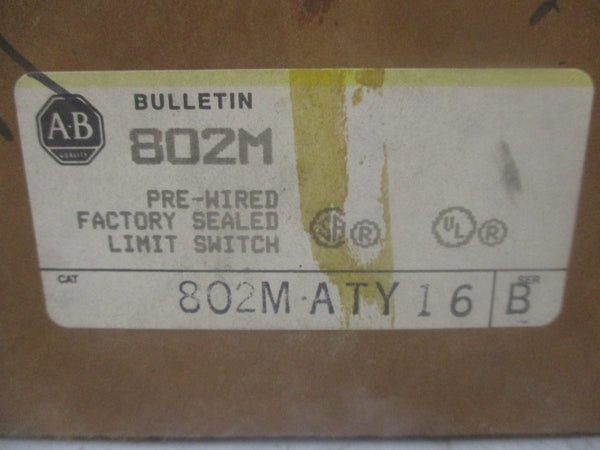ALLEN BRADLEY 802M-ATY16 SER. B 120-300VAC (BR/WH) NSMP