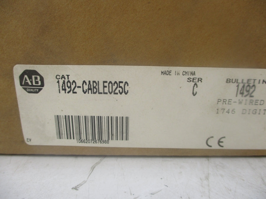 INDUSTRIAL SPARE PART 1492-CABLE025C SER. C (BR/WH) NSMP