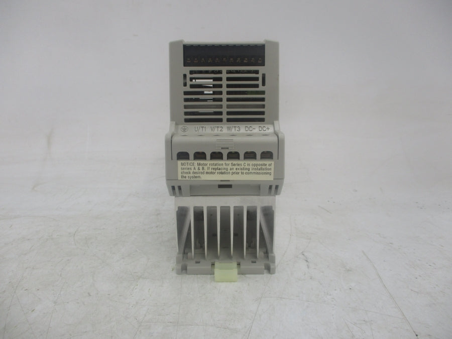 ALLEN BRADLEY 160-AA02NSF1 SER. C 200-240V 2.3A F/W 7.06 (BR/WH) NSMP