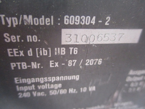 SARTORIUS 609304-2 240VAC UNMP