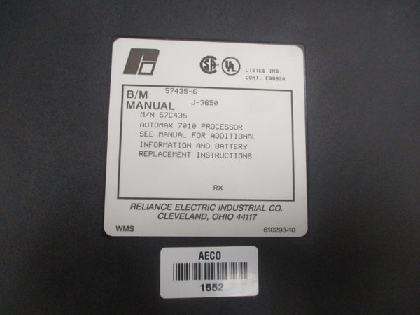 RELIANCE ELECTRIC 57C435 NSNP