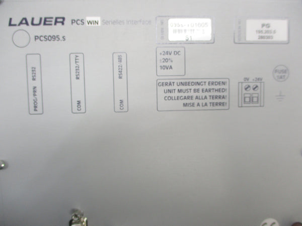 LAUER PCS095.S 24VDC NSMP