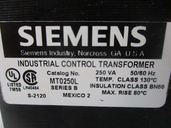 SIEMENS MT0250L SER. B 250VAC NSNP