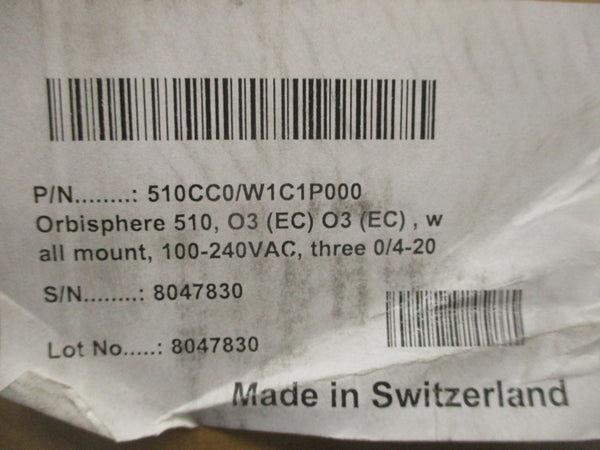 HACH 510CC0/W1C1P000 100-240V NSMP