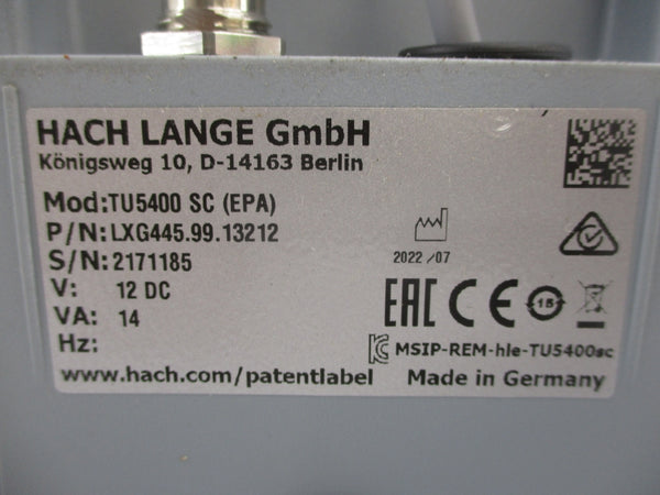 HACH LXV445.99.13212 12VDC NSMP