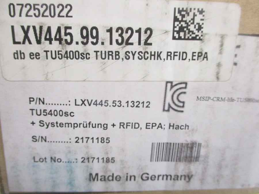 HACH LXV445.99.13212 12VDC NSMP