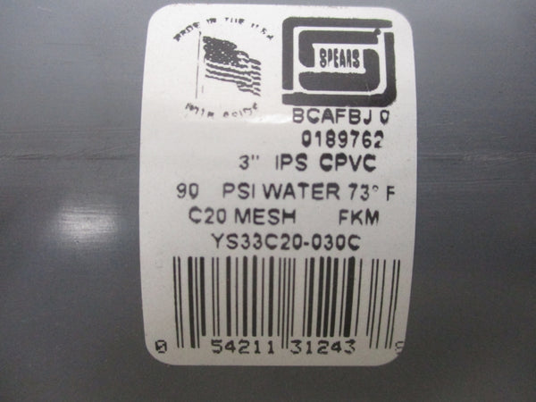 SPEARS YS33C20-030C 90PSI 3" NSNP