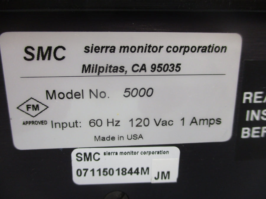 SMC SENTRY 5000 120VAC 1A NSNP