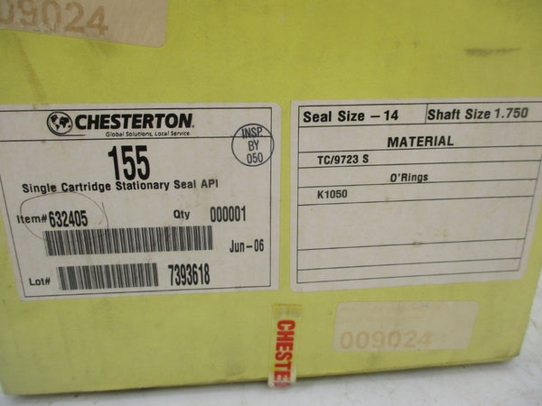 CHESTERTON 155-14 SIZE 1.750 NSMP