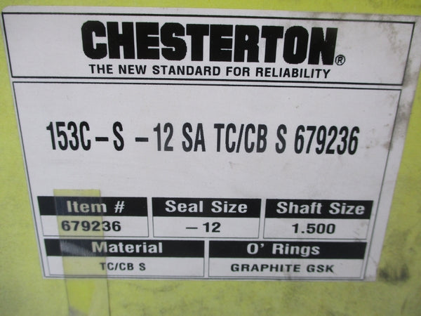 CHESTERTON 153C-S-12 SA TC/CB S NSMP