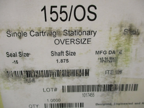 CHESTERTON 155/OS-15 SIZE 1.875 NSMP