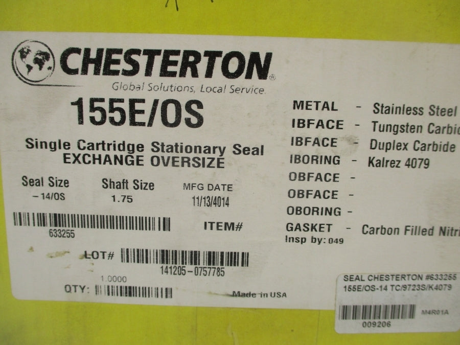 CHESTERTON 155E/OS-14 SIZE 1.75 NSMP