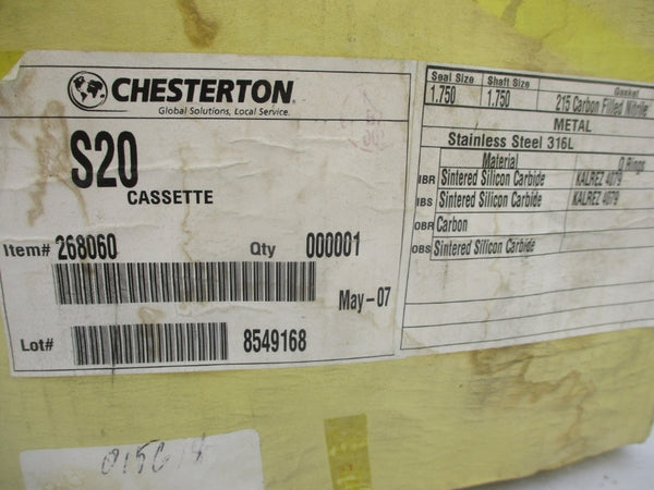 CHESTERTON S20 SIZE 1.750 NSMP