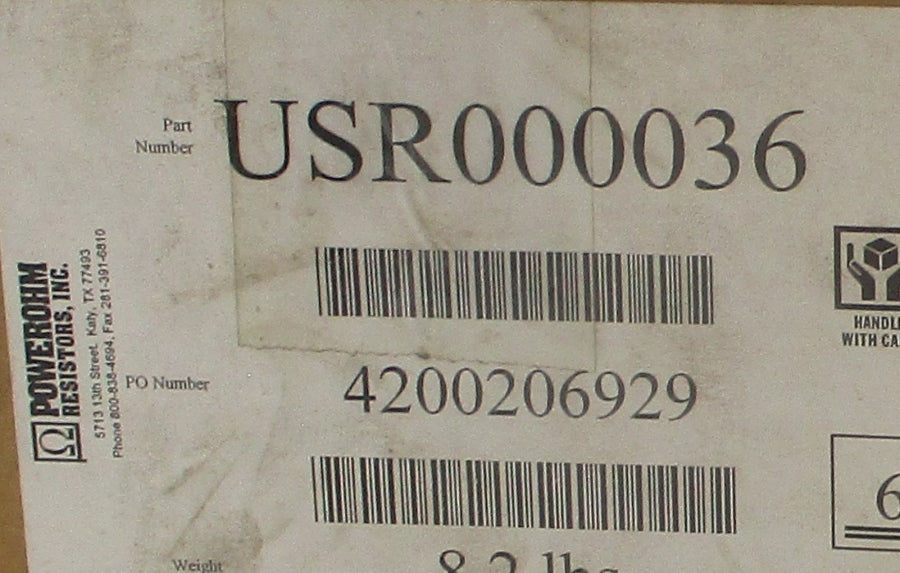 POWEROHM USR000036 460V 3.10 A NSMP