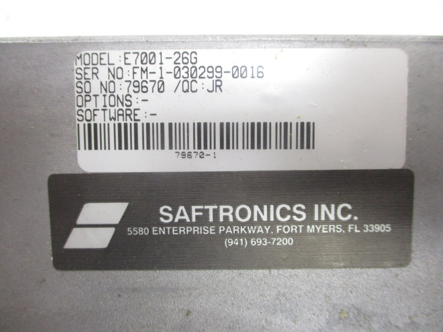 SAFTRONICS GP5 CIMR-P5U43P7 380-460V 10.2A NSMP