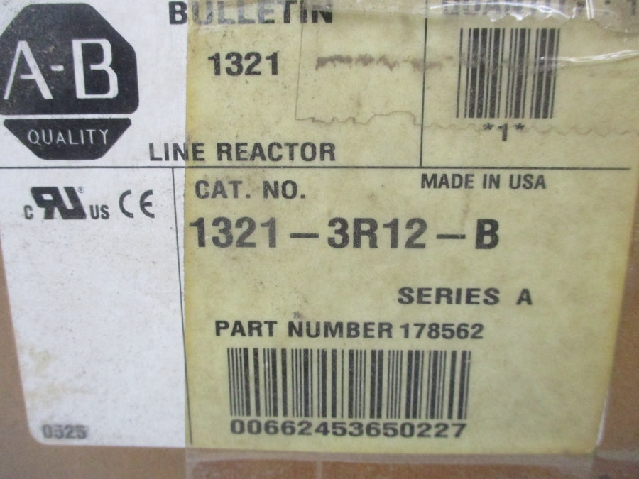 ALLEN BRADLEY 1321-3R12-B SER. A 600V 18A NSMP