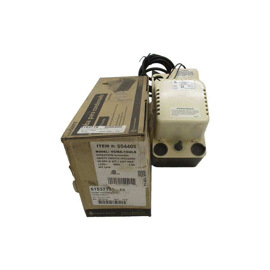 LITTLE GIANT VCMA-15ULS 115V 1A NSMP