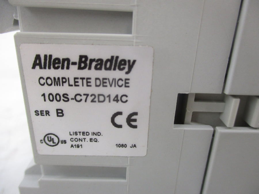 ALLEN BRADLEY 100S-C72D14C SER. B 110/120V NSMP