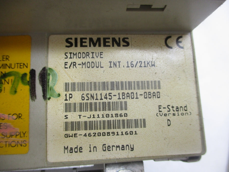 SIEMENS 6SN1145-1BA01-0BA0 UNMP