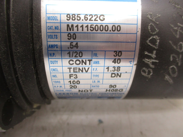 LEESON 984.622G M1115000.00 90V 0.54A UNMP