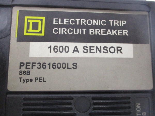 SQUARE D PEF361600LS SER. B 600V 1600A UNMP