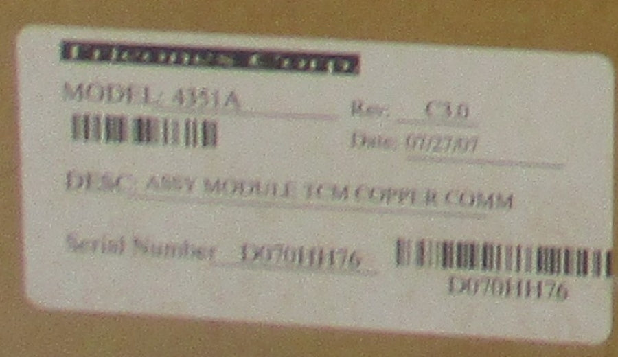 TRICONEX 4351A NSMP