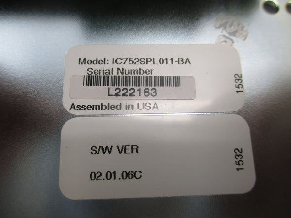 GE FANUC IC752SPL011-BA NSMP