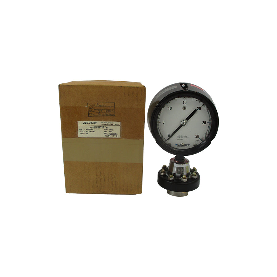 ASHCROFT 45-1279-SS-04L-30# 4-1/2"(AS PICTURED) NSMP