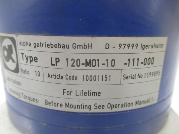 WITTENSTEIN LP 120-M01-10-111-000 UNMP