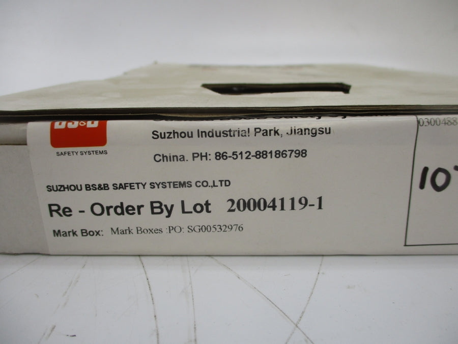 BS&B 20004119-1 390PSI 3" NSMP