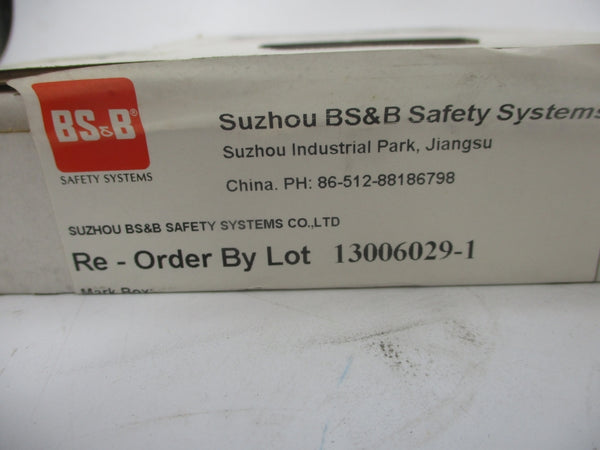 BS&B 13006029-1 145PSI 3" NSMP