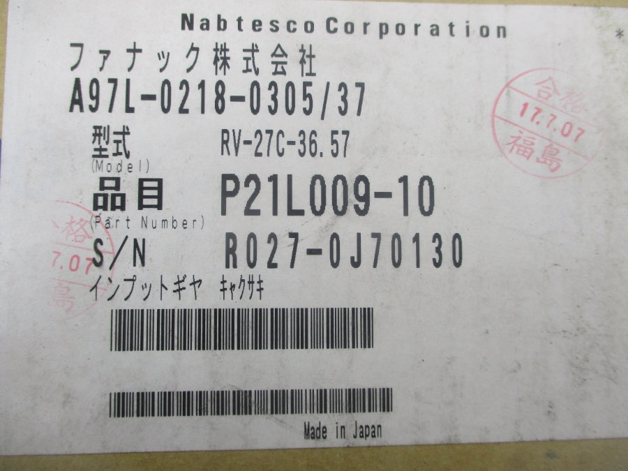 FANUC A97L-0218-0305/37 NSNP