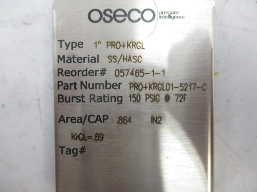 OSECO 057465-1-1 150PSI NSMP