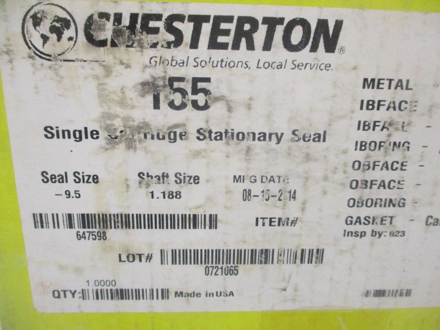 CHESTERTON 155-9.5 SIZE 1.188 NSMP