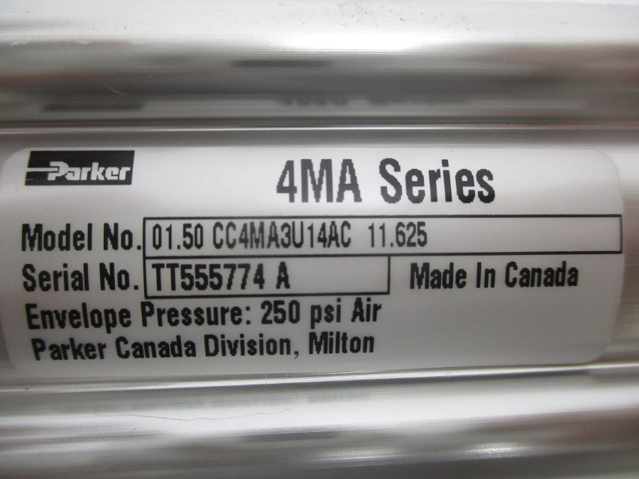 PARKER 01.50 CC4MA3U14AC 11.625 250PSI (AS PICTURED) NSNP