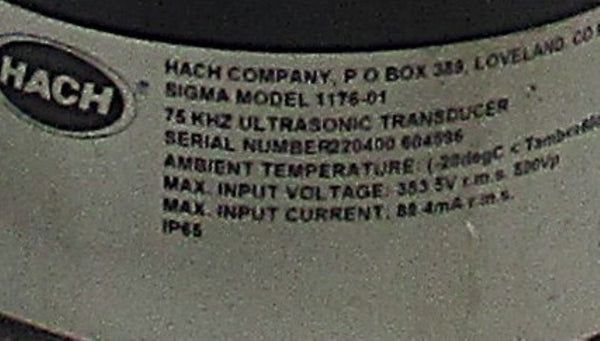 HACH 1176-01 5V NSNP