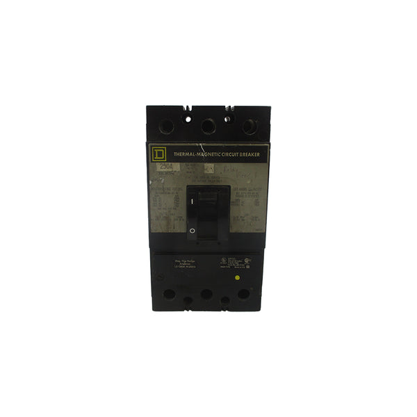 SQUARE D KAL36250 SER. 2 480VAC, 250A UNMP
