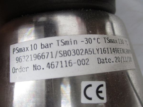 SAUNDERS SB0302A5LY161149EENLRNYN 467116-002 S360 0-145PSI NSNP