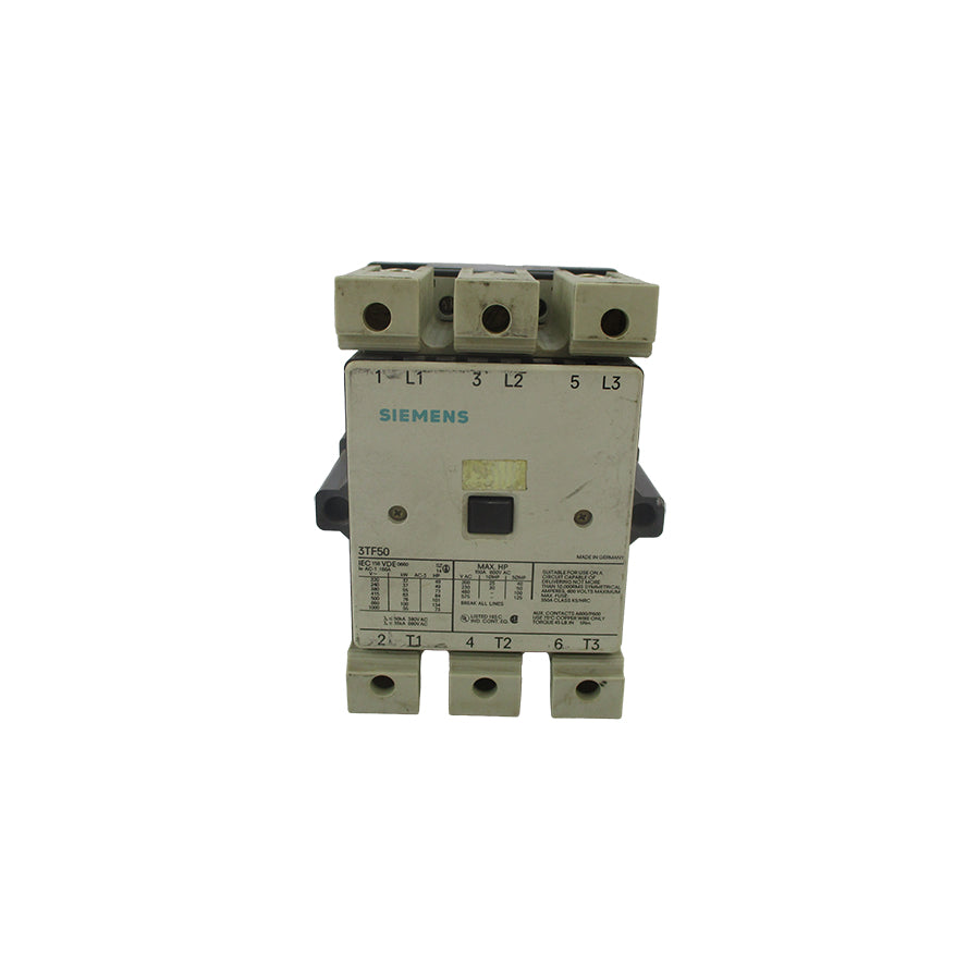 SIEMENS 3TF50 110/132V 160A (AS PICTURED) UNMP