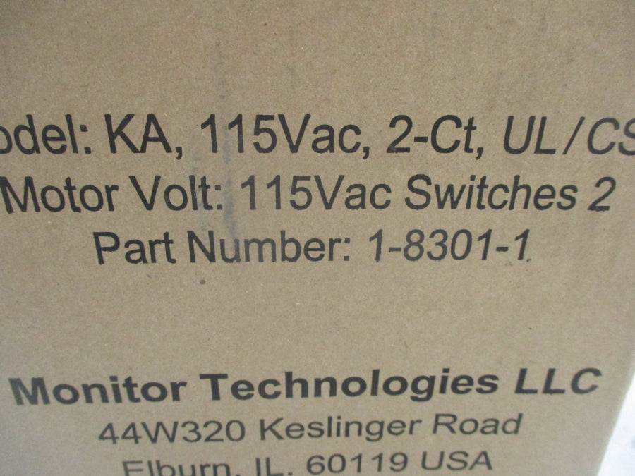 MONITOR 18301-1 115V 15A 30PSI NSMP