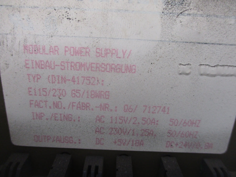 SIEMENS DIN-41752 115V 2.50A UNMP