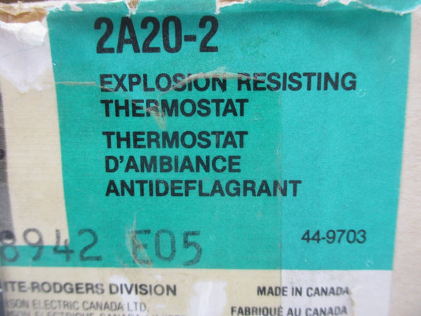 WHITE RODGERS 2A20-2 120VAC 14A NSMP