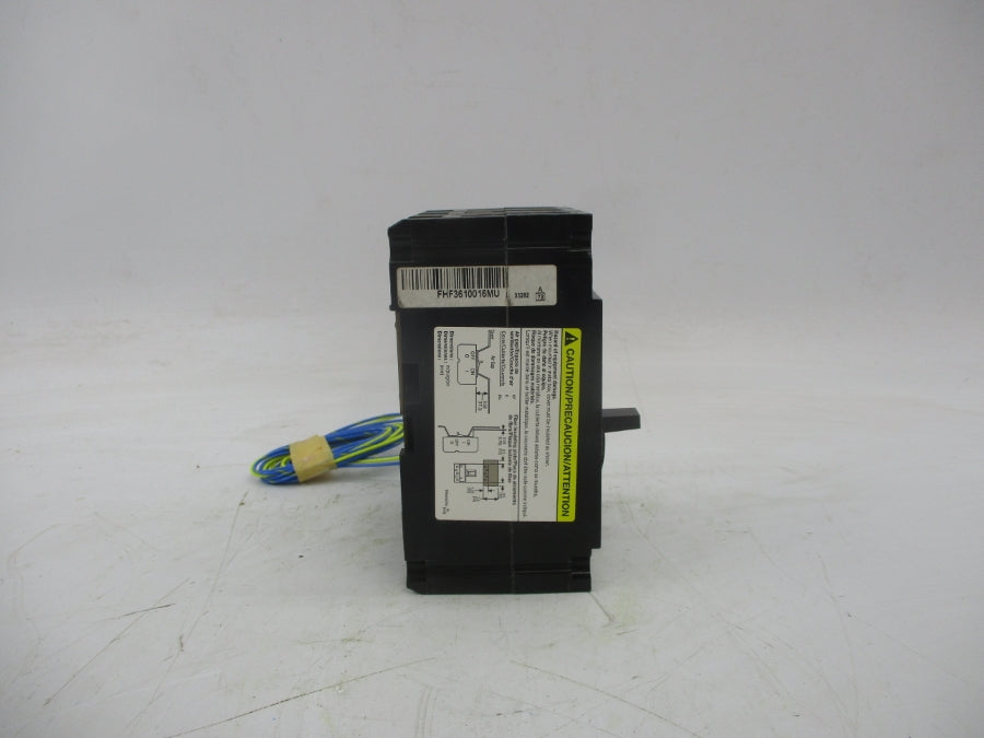 SQUARE D FAL3610016M1212 SER. 2 600V 100A NSMP