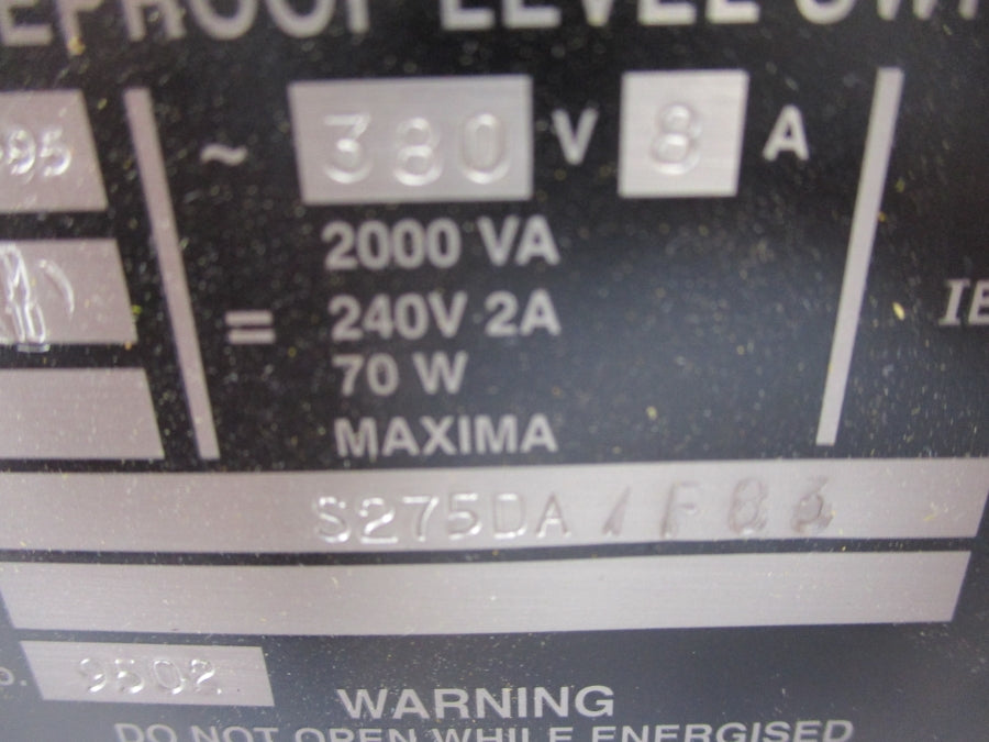 MOBREY S275DA/F83 380V 8A NSNP