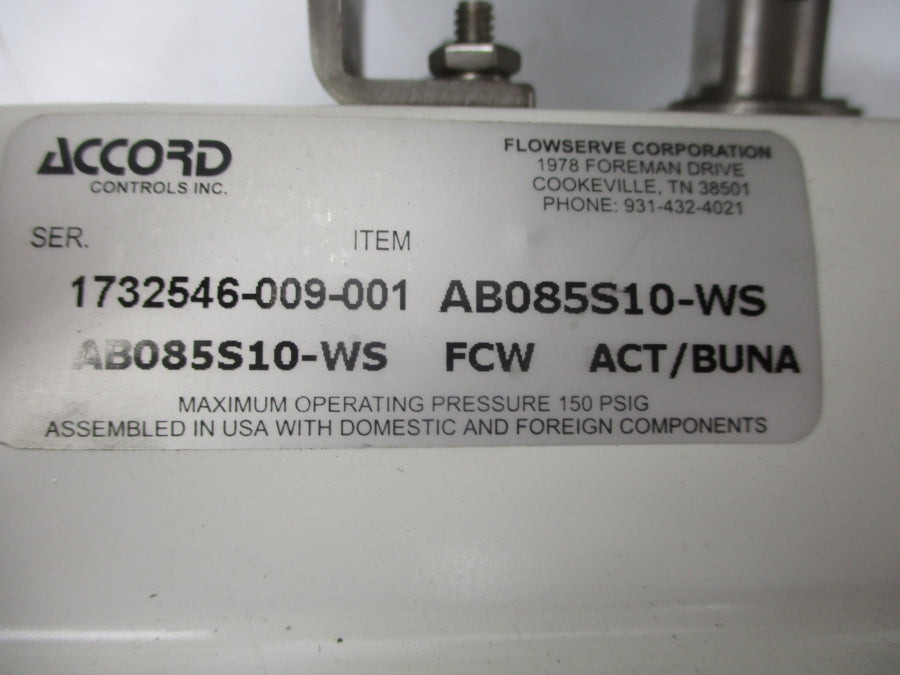 FLOWSERVE F5196666PTP-Z150-CM5162 RO 1-1/2" UNMP